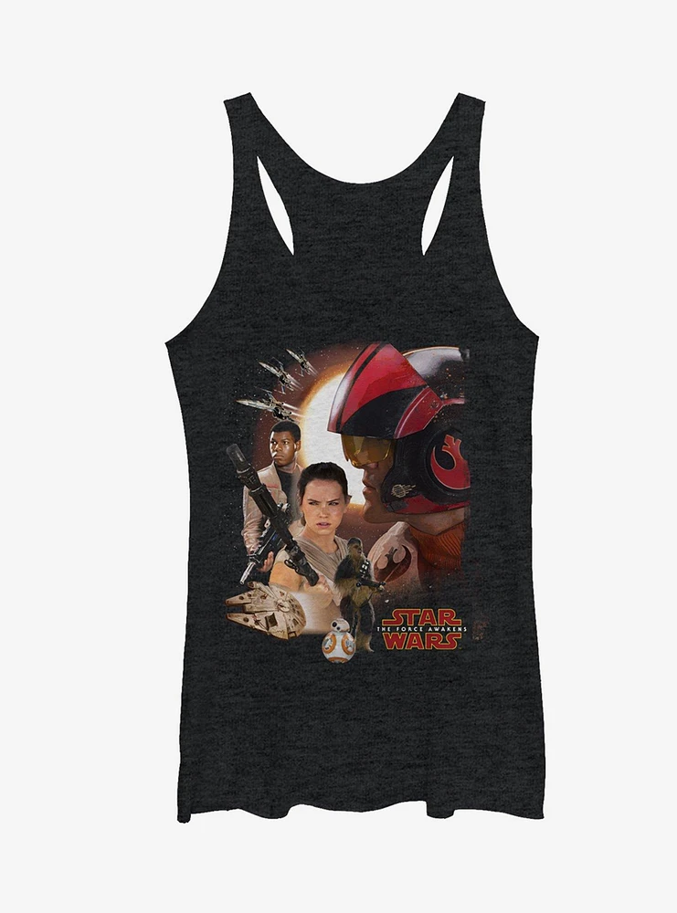 Star Wars Episode VII Characters Girls Tanks