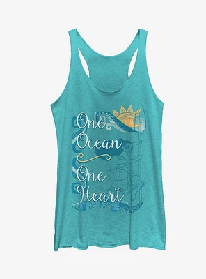 Moana One Heart Girls Tanks