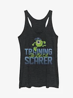 Monsters Inc. Training to be a Scarer Girls Tanks