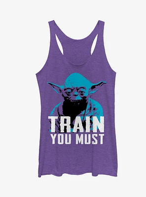 Star Wars Yoda Small You are Train Must Girls Tanks