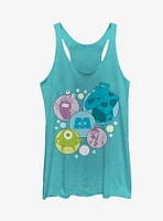 Monsters Inc. Character Bubbles Girls Tanks