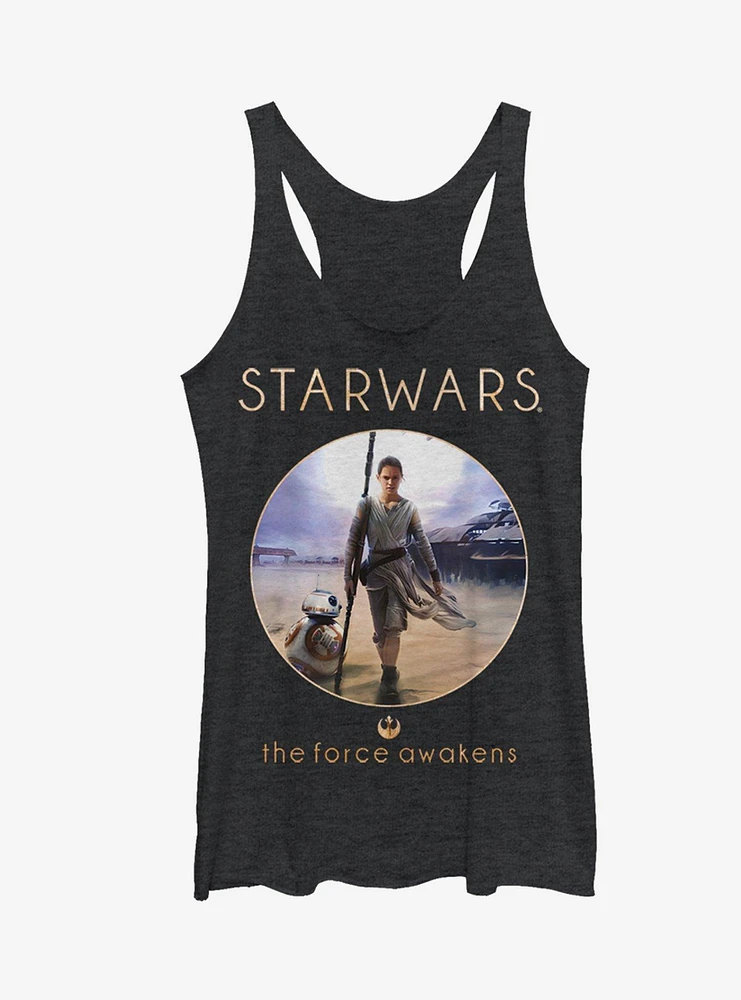 Star Wars Rey and BB-8 Adventure Girls Tanks