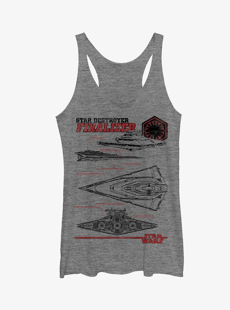 Star Wars Destroyer Finalizer Girls Tanks