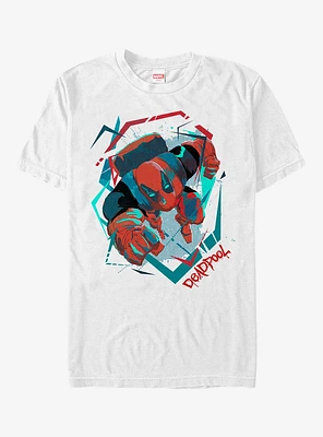 Marvel Deadpool Geometric Pattern T-Shirt