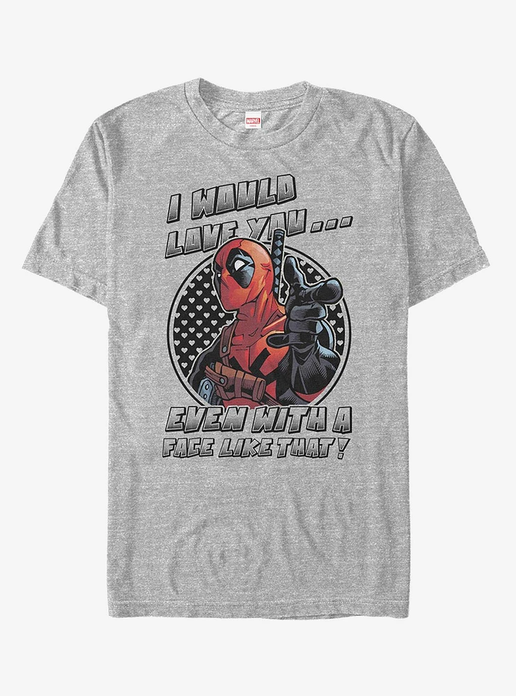 Marvel Deadpool With a Face Like That T-Shirt