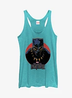 Marvel Black Panther 2018 Retro Circle Girls Tanks