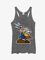 Marvel Cartoon Thor with Hammer Girls Tanks