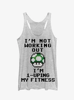 Super Mario 1-Uping My Fitness Girls Tank