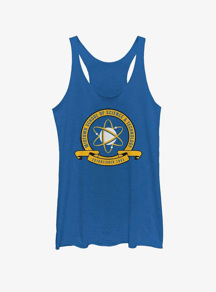 Marvel Spider-Man Homecoming Midtown School Crest Girls Tanks