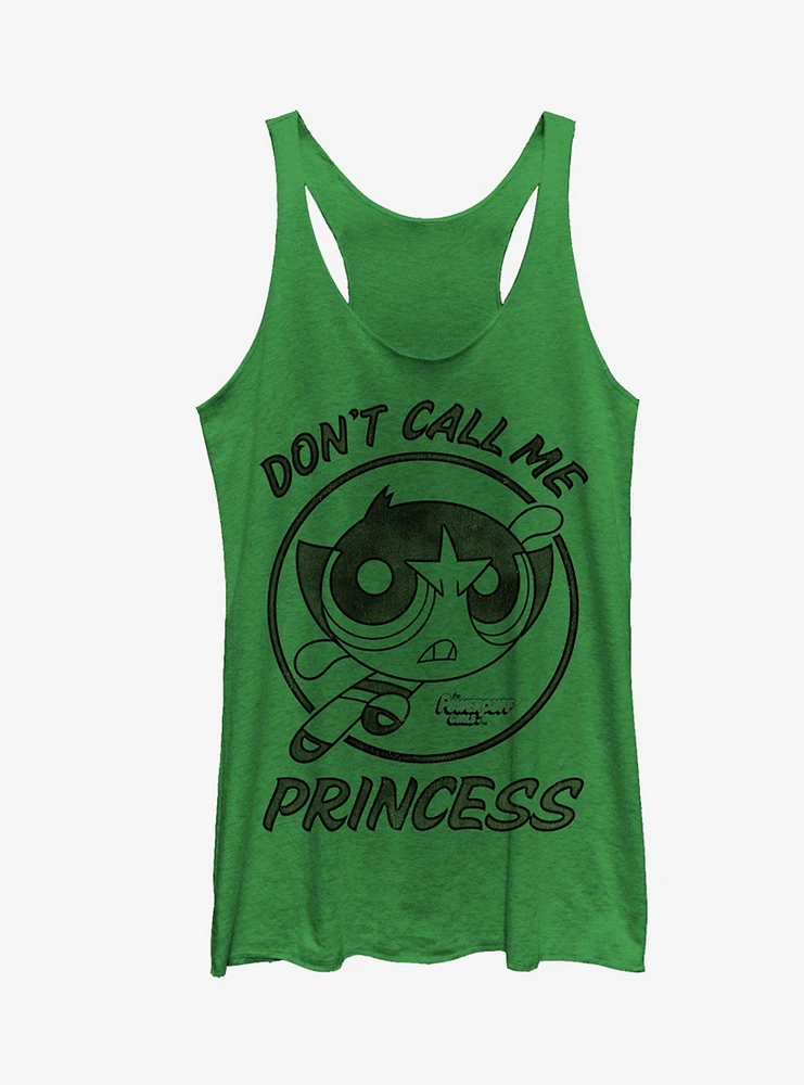 The Powerpuff Girls Buttercup Don't Call Me Princess Tank Top