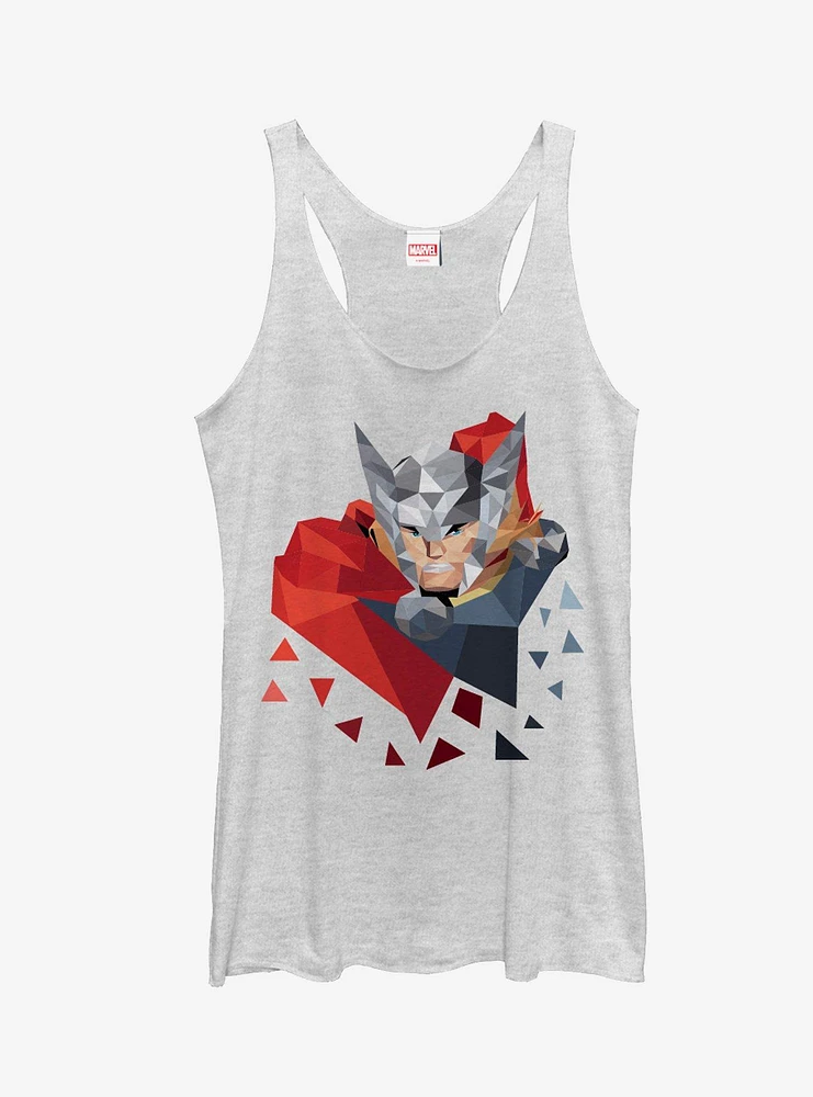 Marvel Geometric Thor Pieces Girls Tanks