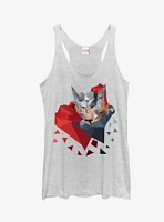 Marvel Geometric Thor Pieces Girls Tanks