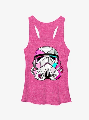 Star Wars Stained Glass Stormtrooper Girls Tanks