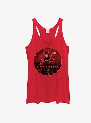 Marvel X-Men Cyclops Badge Girls Tanks