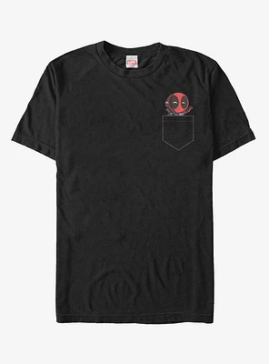 Marvel Deadpool Mini Faux Pocket Friend T-Shirt