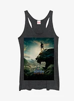 Marvel Black Panther 2018 Epic View Girls Tanks