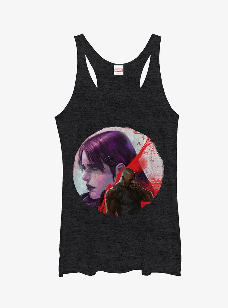 Marvel Jessica Jones and Luke Cage Girls Tanks