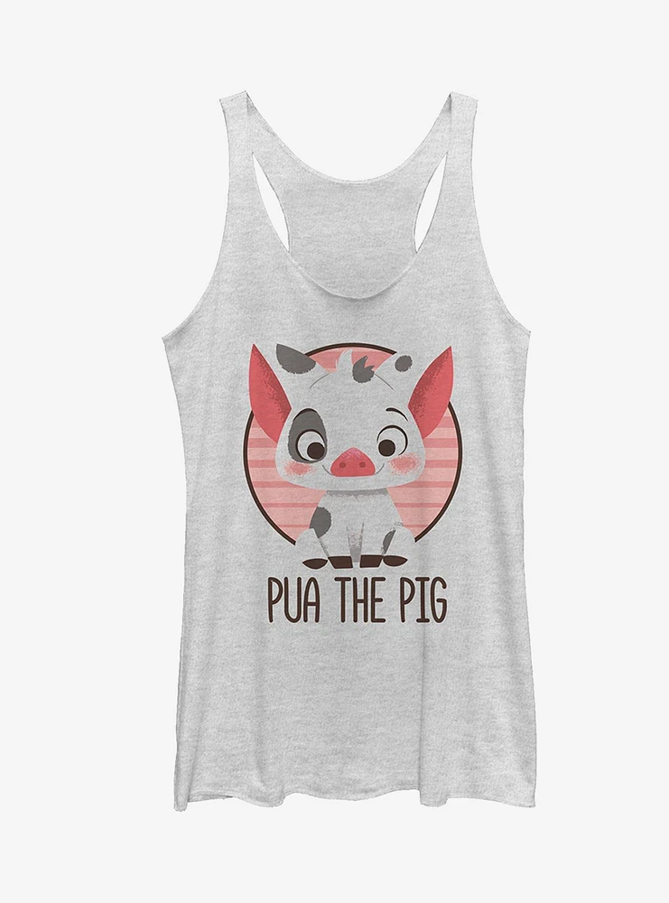 Disney Moana Pua The Pig Girls Tank Top