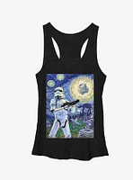 Star Wars Stormtrooper Starry Night Girls Tank Top