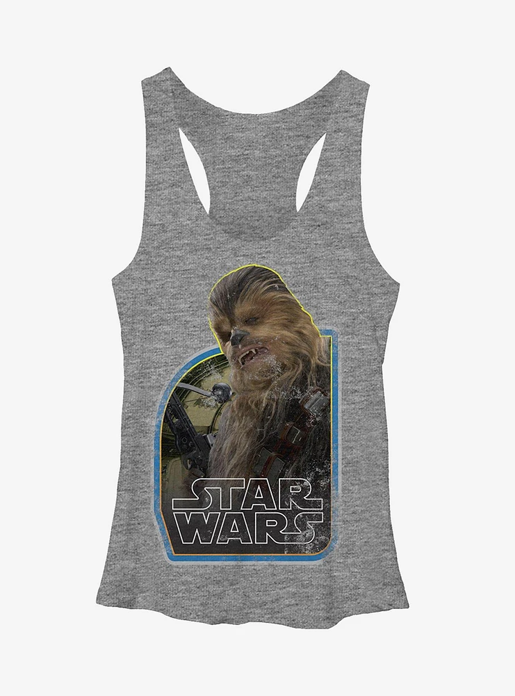 Star Wars Vintage Chewbacca Girls Tanks