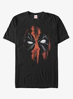 Marvel Deadpool Paint Streak Mask T-Shirt