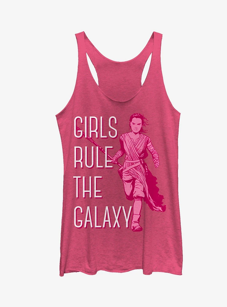 Star Wars Rey Girls Rule the Galaxy Tanks