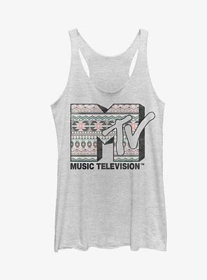 MTV Tribal Print Logo Girls Tanks