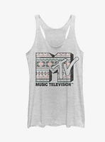 MTV Tribal Print Logo Girls Tanks