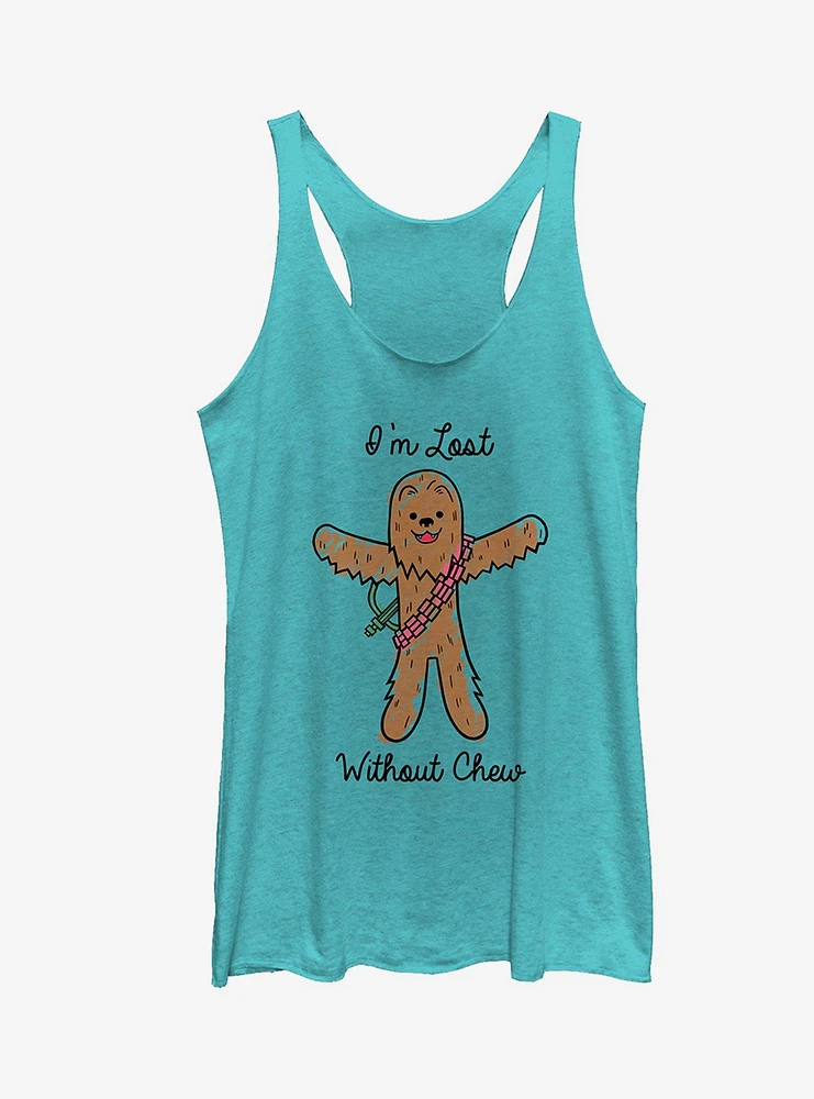 Star Wars Valentine's Day Lost Without Chew Girls Tanks