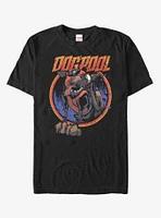 Marvel Deadppol Dogpool Scratch T-Shirt