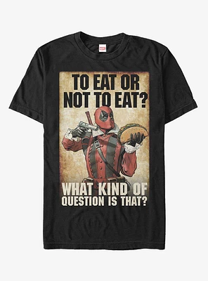 Marvel Deadpool To Eat Or Not T-Shirt