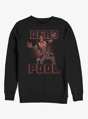 Marvel Deadpool Falling Girls Sweatshirt