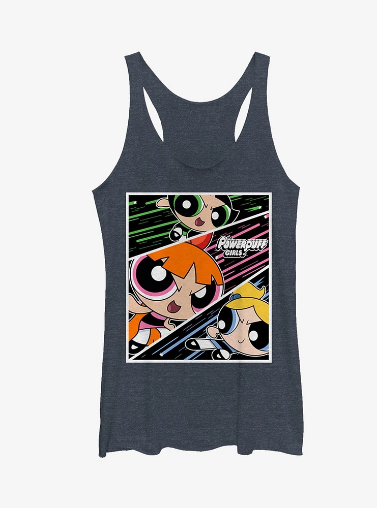 The Powerpuff Girls Fighting Tank Top