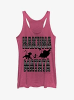 Lion King Hakuna Matata Girls Tanks