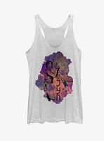 Star Wars Jyn Cartoon Space Print Girls Tanks