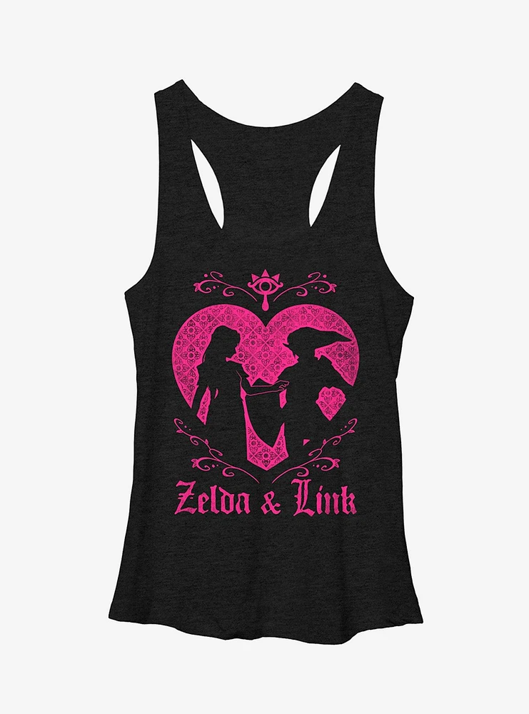 Nintendo Legend of Zelda Link Love Girls Tanks