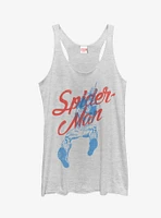 Marvel Spider-Man Cursive Girls Tanks