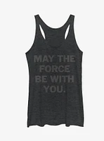 Star Wars The Force is With You Girls Tanks