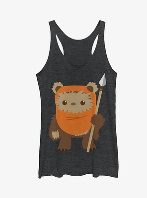 Star Wars Wicket Ewok Cartoon Girls Tanks