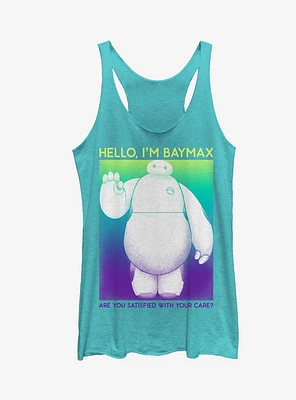 Big Hero 6 Baymax Care Girls Tanks