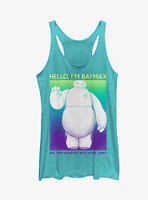 Big Hero 6 Baymax Care Girls Tanks