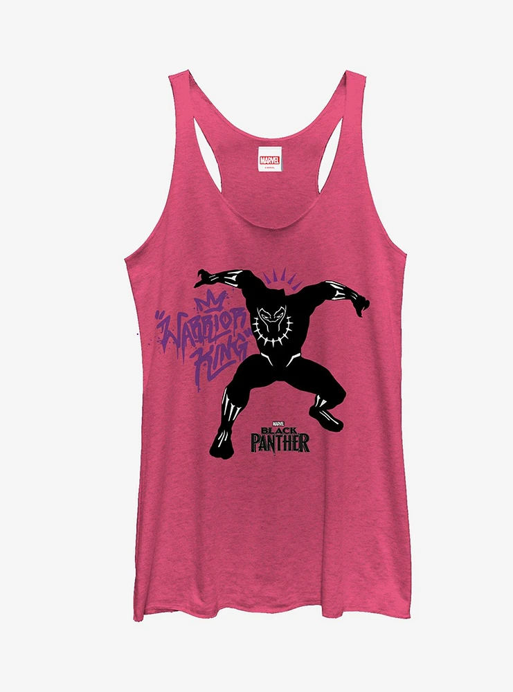 Marvel Black Panther 2018 Warrior King Girls Tanks