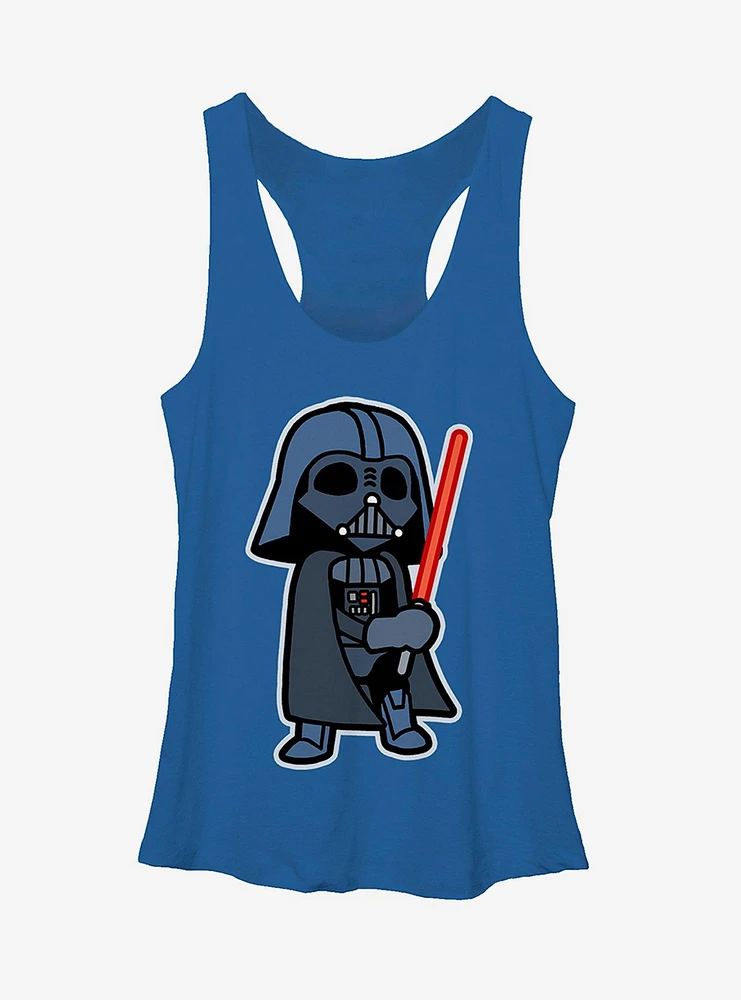 Star Wars Darth Vader Cartoon Girls Tanks