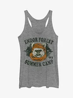 Star Wars Ewok Summer Camp Girls Tank Top