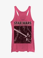 Star Wars Kylo Ren Distressed Girls Tanks