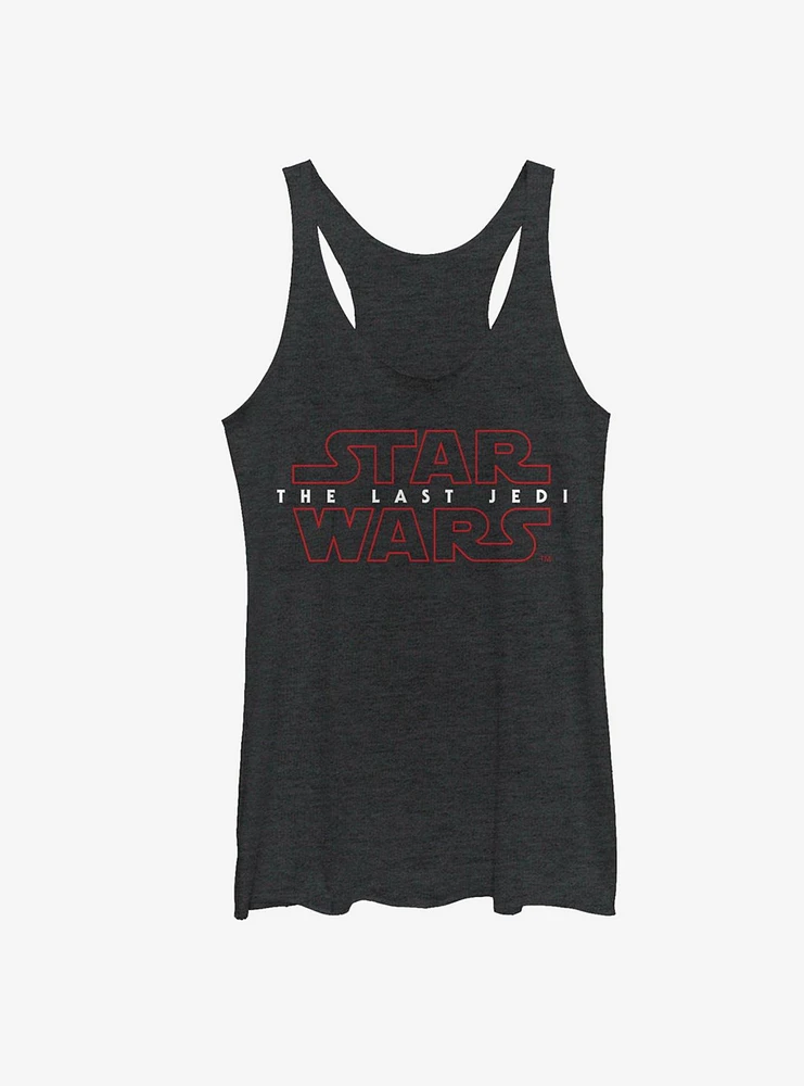 Star Wars Sleek Logo Girls Tanks