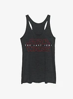 Star Wars Sleek Logo Girls Tanks