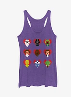 Star Wars Valentine's Day Character Hearts Girls Tanks