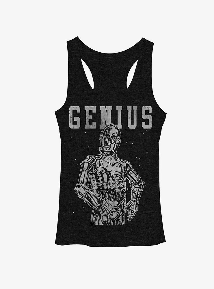 Star Wars C-3PO Genius Girls Tanks