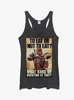 Marvel Deadpool To Eat Or Not Girls Tank